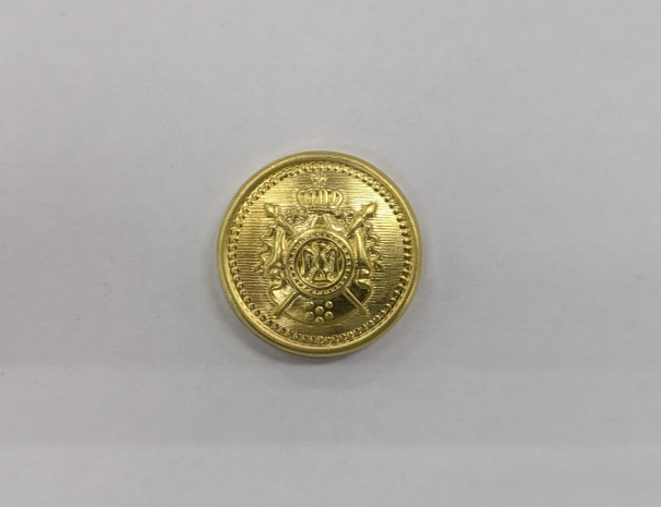 真鍮のプレス加工1,柄打ちの製品